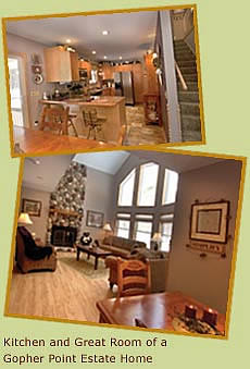 Western Wisconsin Lakefront Home Floor Plans